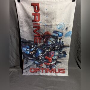 Transformers Reversible Pillow Case Optimus Prime Bumblebee Standard Size 2011
